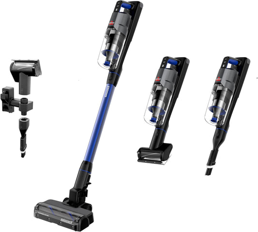 Bissell PowerClean FurFinder 200W Self-Standing Cordless Vacuum w/Tangle Free Brush Roll, Strong Suction, Removeable Battery, Wall Mount, Upholstery Tool & Bright Headlights