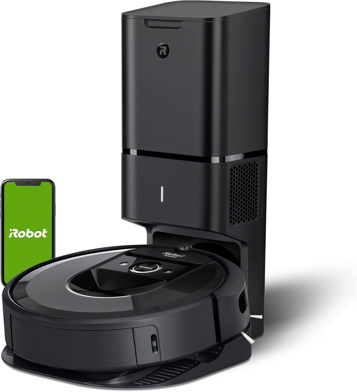 iRobot Roomba Plus 405 (G185) Combo Robot Vacuum & Mop with AutoWash Dock - Spinning Mop Pads, Self-Empties, Pad Washing & Drying, Self-Cleaning, Pad-Lift, LiDAR Navigation