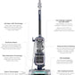 Shark Upright Vacuum, Stratos with DuoClean PowerFins, HairPro, Powered Lift-Away, Self-Cleaning Brushroll, & Odor Neutralizer Technology, Navy, AZ3002